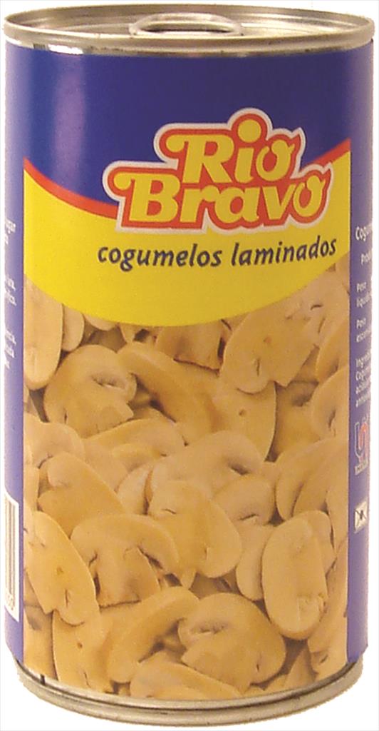 COGUMELOS LAMINADOS 355GR RIO BRAVO C/12